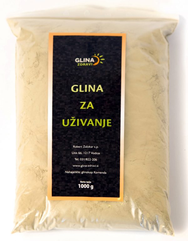 Glina zdravi: Glina za uživanje - 1000g